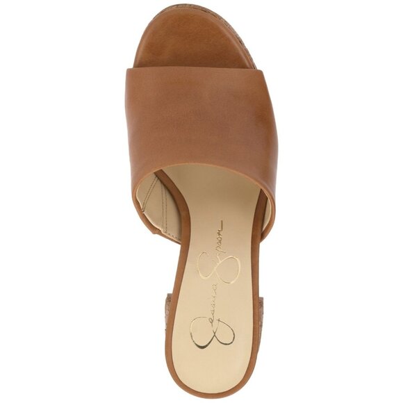 Jessica Simpson Women's Kameena Block-Heel Slip-on Sandals - Picture 4 of 4